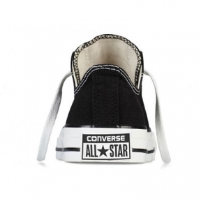 Кеды Converse черно-белые низкие